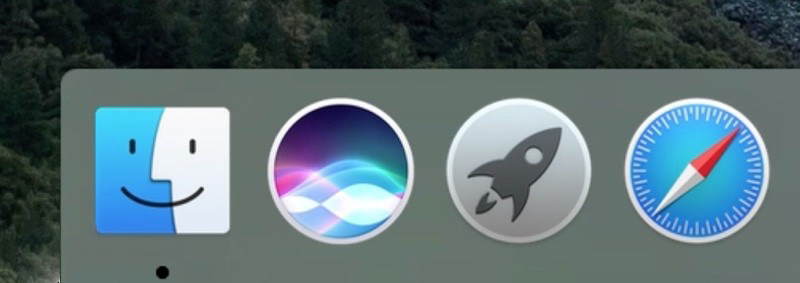 Siri Dock OS X 10.12