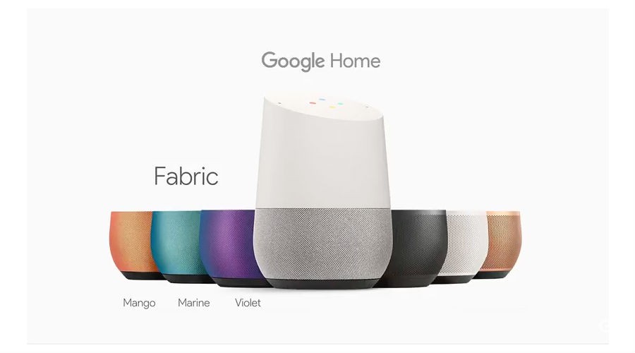 Google Home Couleurs