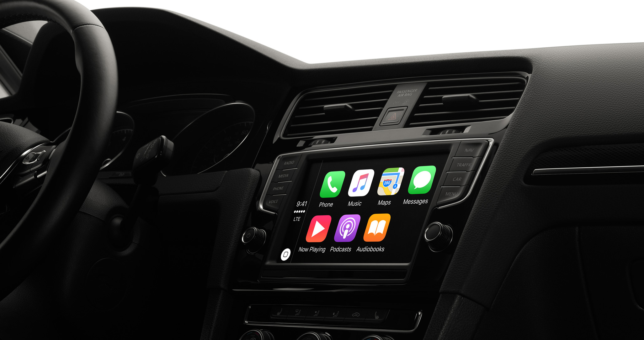 système de navigation apple carplay