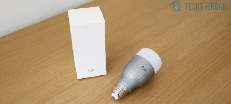 déballage xiaomi yeelight smart led bulb