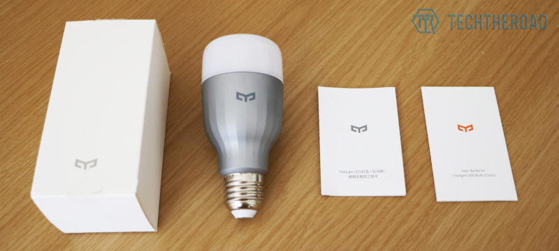 unboxing xiaomi yeelight smart led bulb